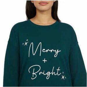 NWT Ellen Tracy Merry & Brighton Sweatshirt, Size XXL